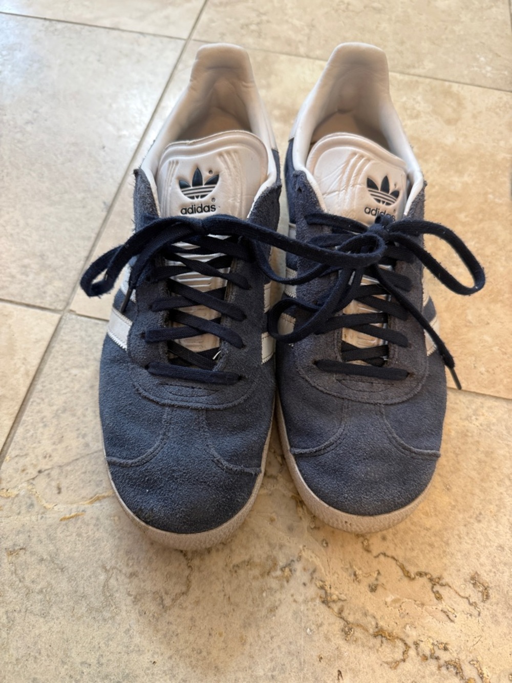 adidas Gazelle in Navy & White